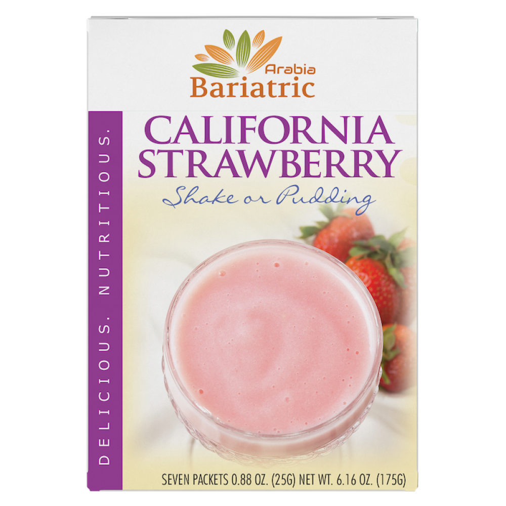 California strawberry Shake or Pudding