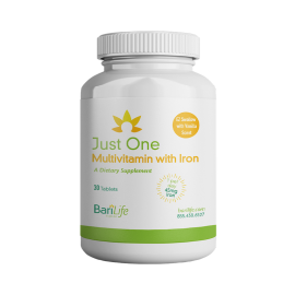Just One 30ct – Bariatric Multivitamin with Iron